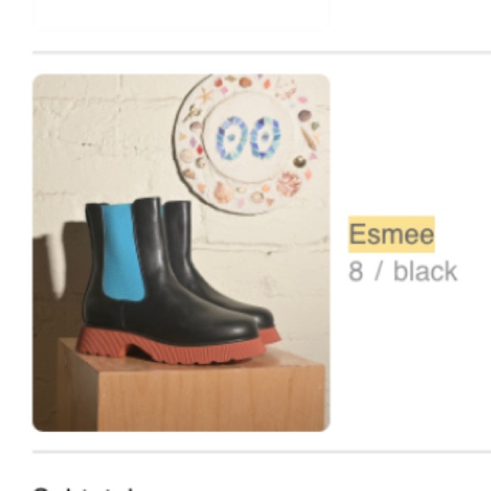 BNIB Charlotte Stone Esmee boots size 8 BRAND NEW